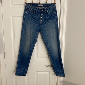 Madewell Slim Straight High-Waisted Jeans